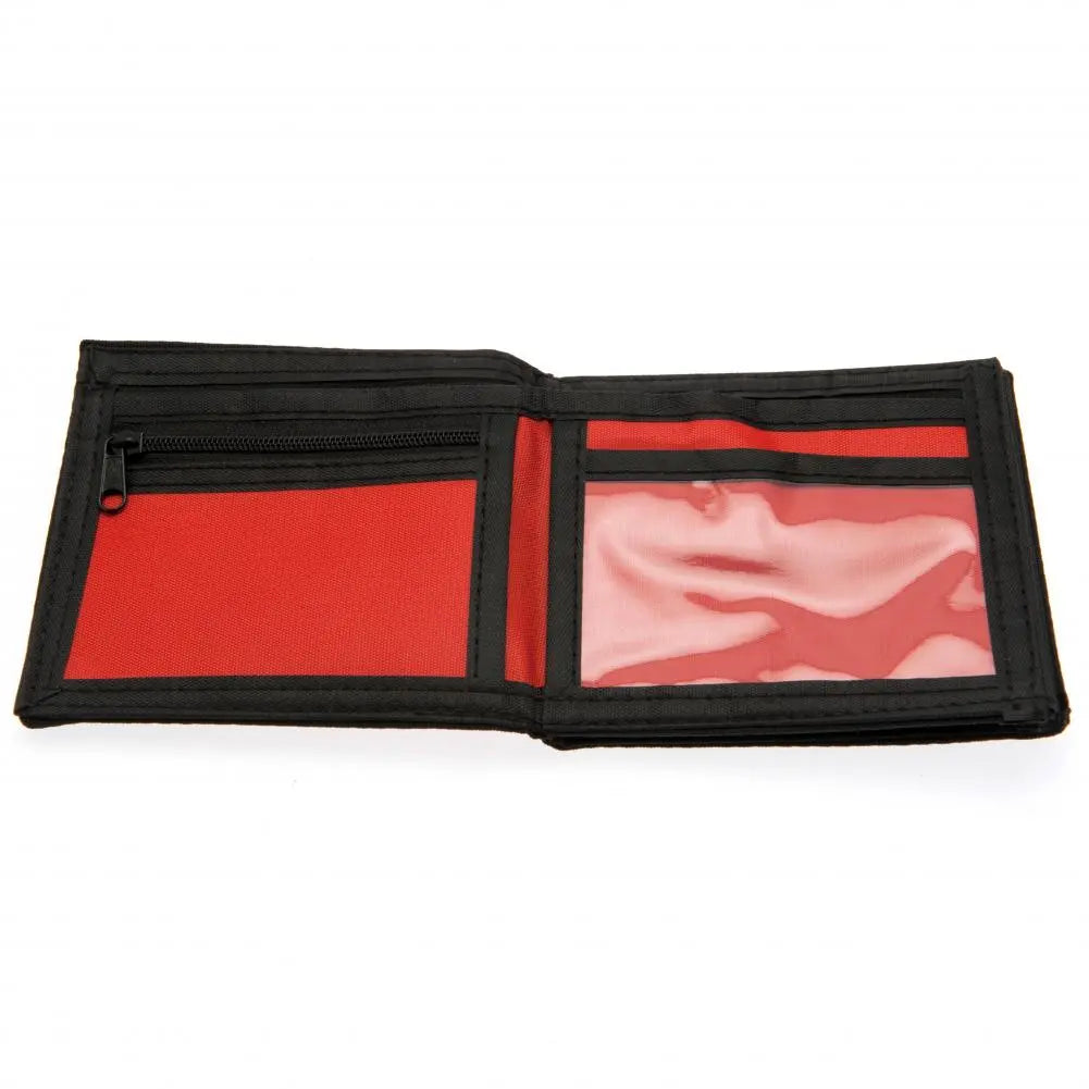 Liverpool FC Canvas Wallet Inside View