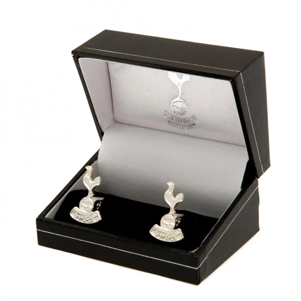 Tottenham Hotspur Silver Plated Formed Cufflinks Football Gifts Online