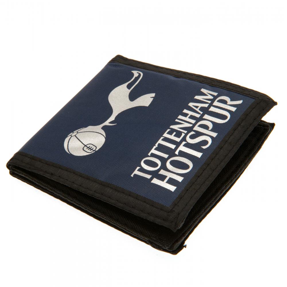 Wallet with Tottenham Hotspur logo on a white background