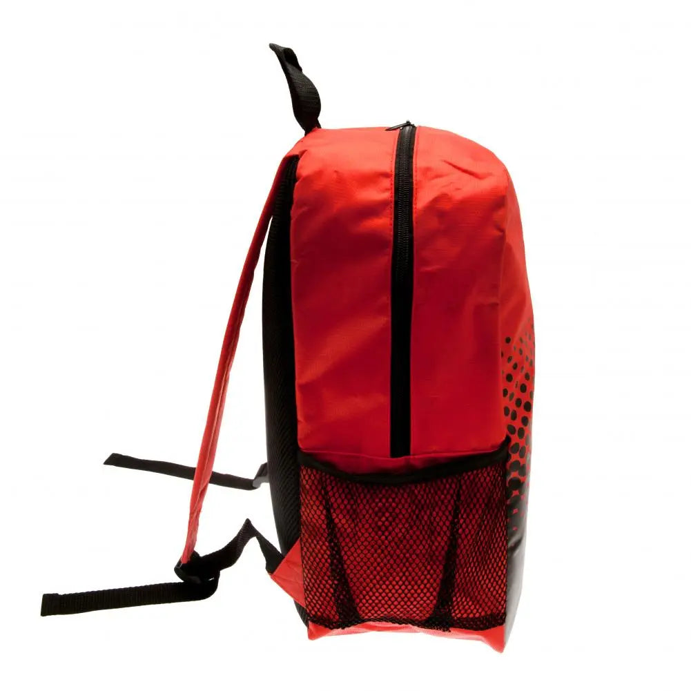 Manchester United Backpack Side Profile