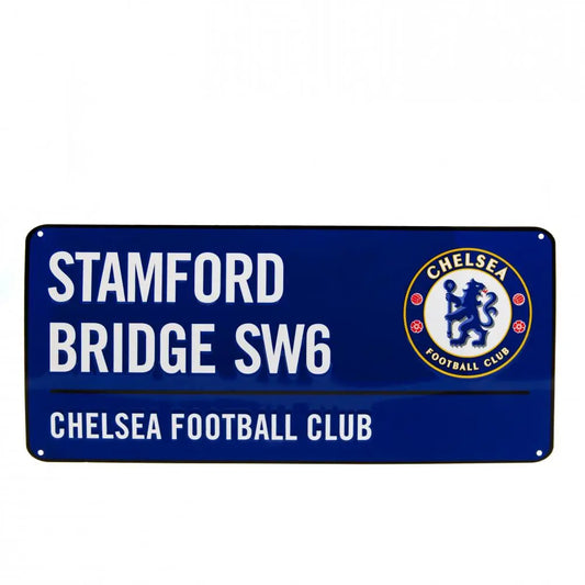 Blue Chelsea FC Stamford Bridge Street Sign