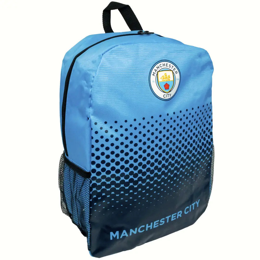Manchester City Fade Backpack Side View