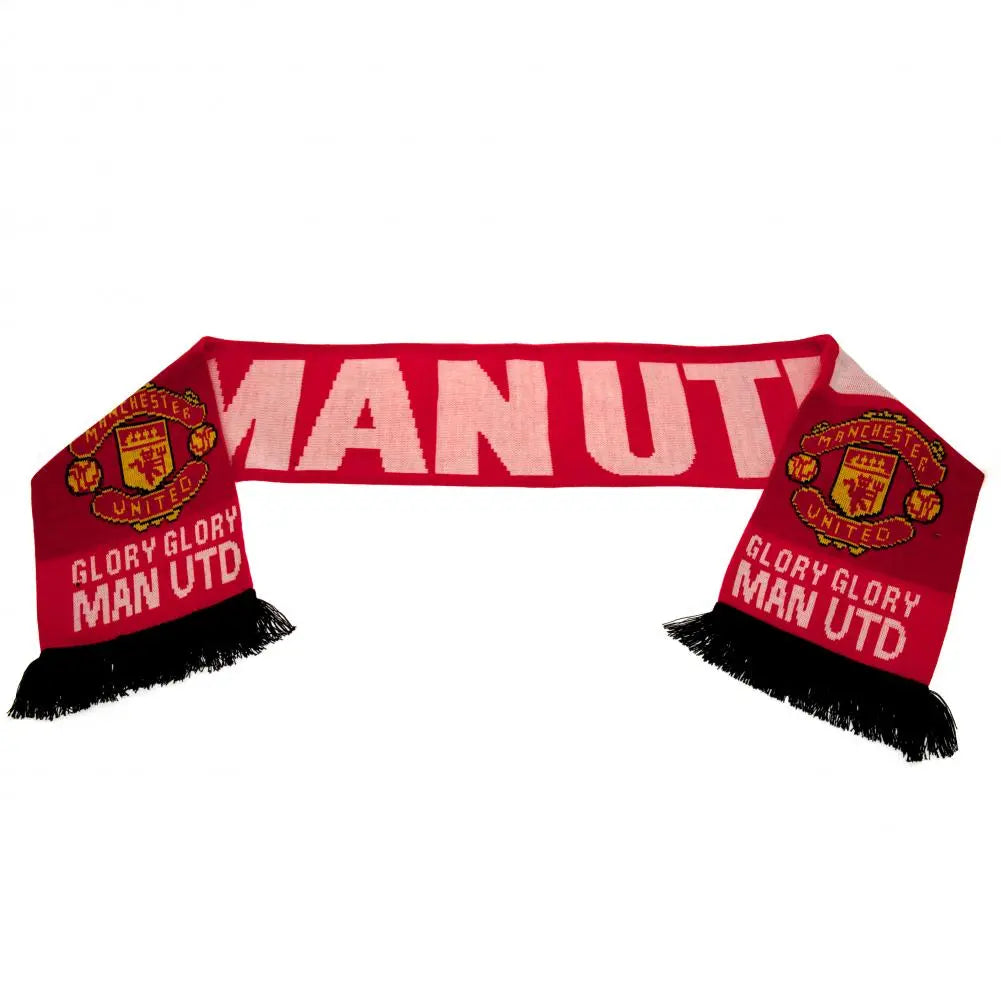Manchester United Glory Glory Scarf Folded2