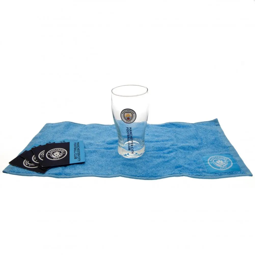Manchester City Mini Bar Set Unpackaged