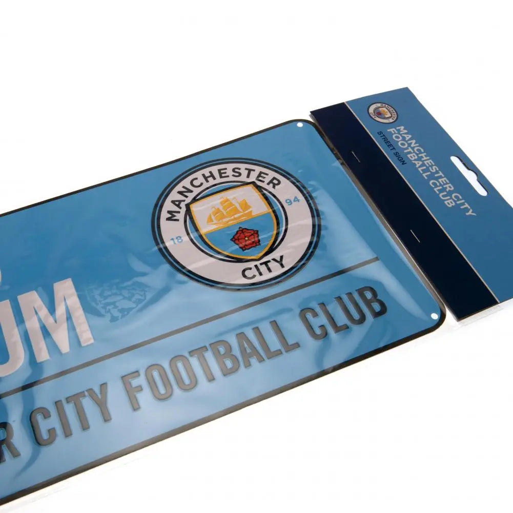 Manchester City Colour Street Sign Football Gifts Online
