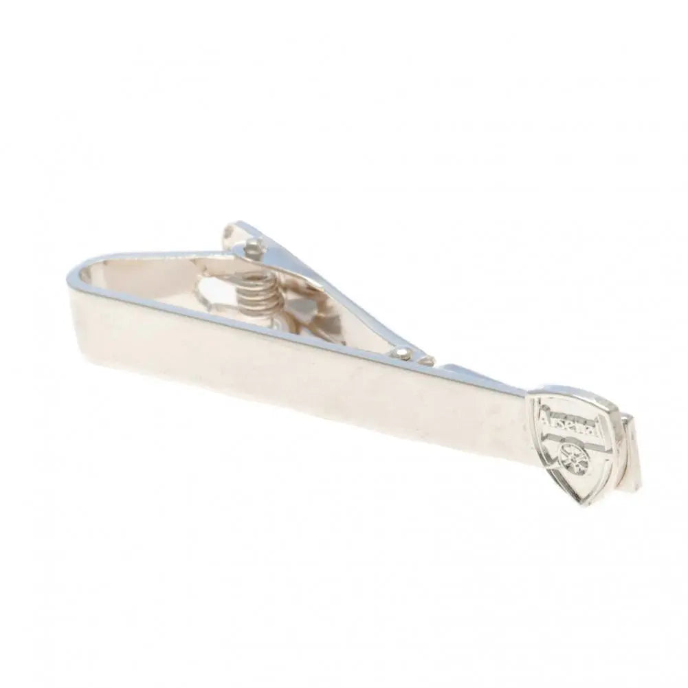 Arsenal FC Silver Plated Tie Slide Main