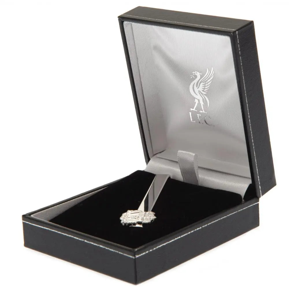 Liverpool FC Silver Plated Tie Slide Boxed