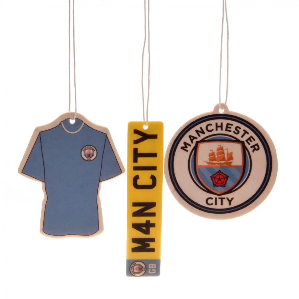 Manchester City 3 Pack Air Freshener