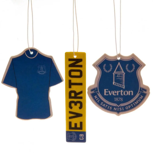 Everton Air Freshener (3 Pack) Football Gifts Online