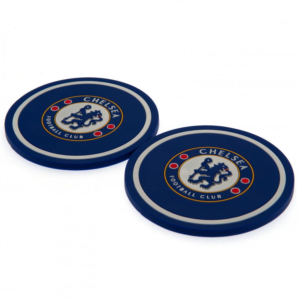 Chelsea FC 2 Pack Coaster Set