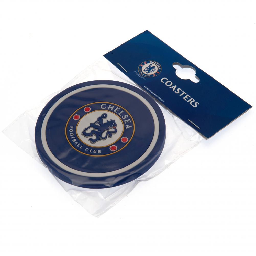 Chelsea FC 2 Pack Coaster Set
