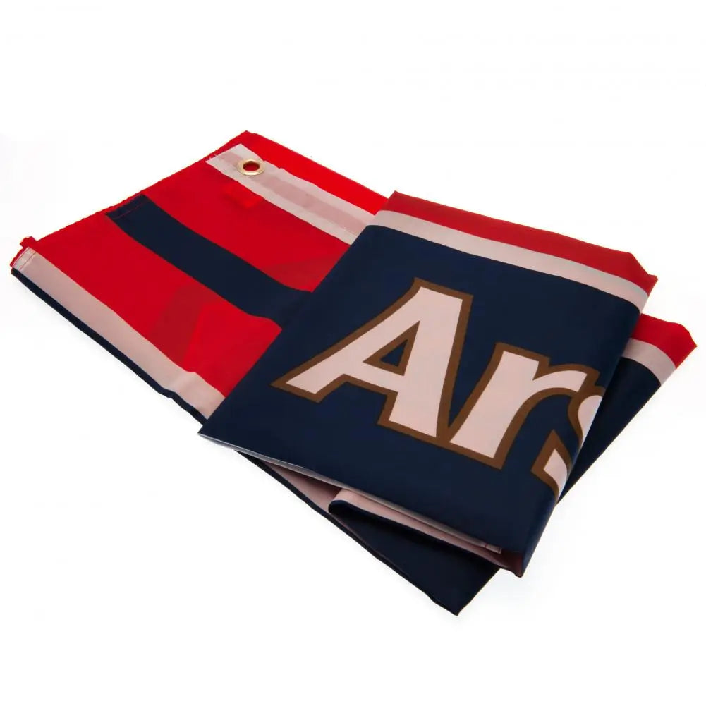 Arsenal FC Wordmark Flag Folded
