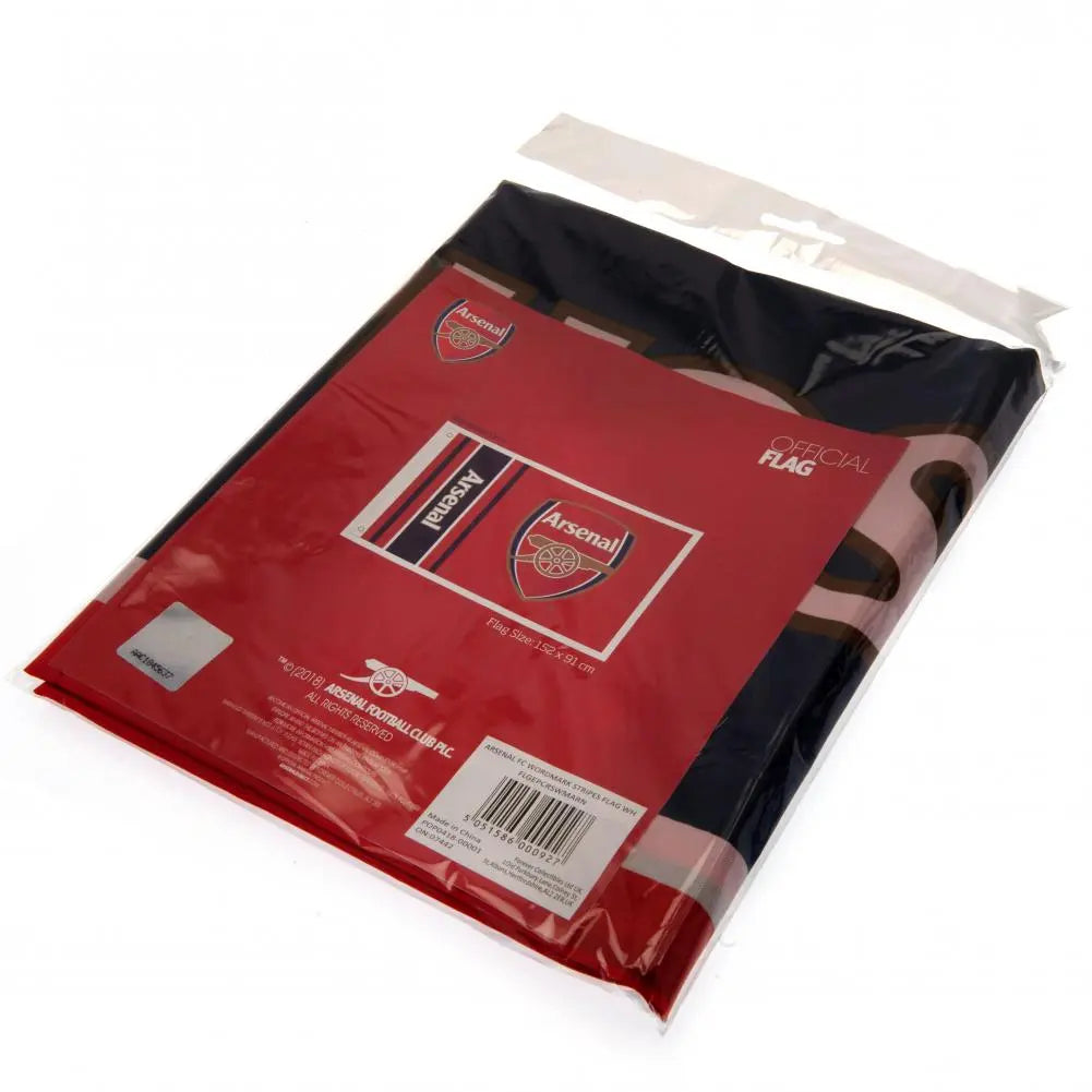 Arsenal FC Wordmark Flag Folded