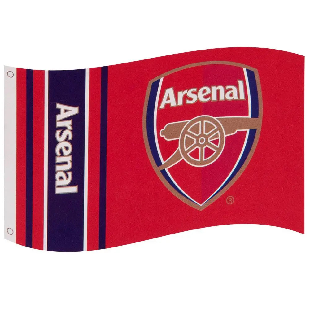 Arsenal FC Wordmark Flag Main