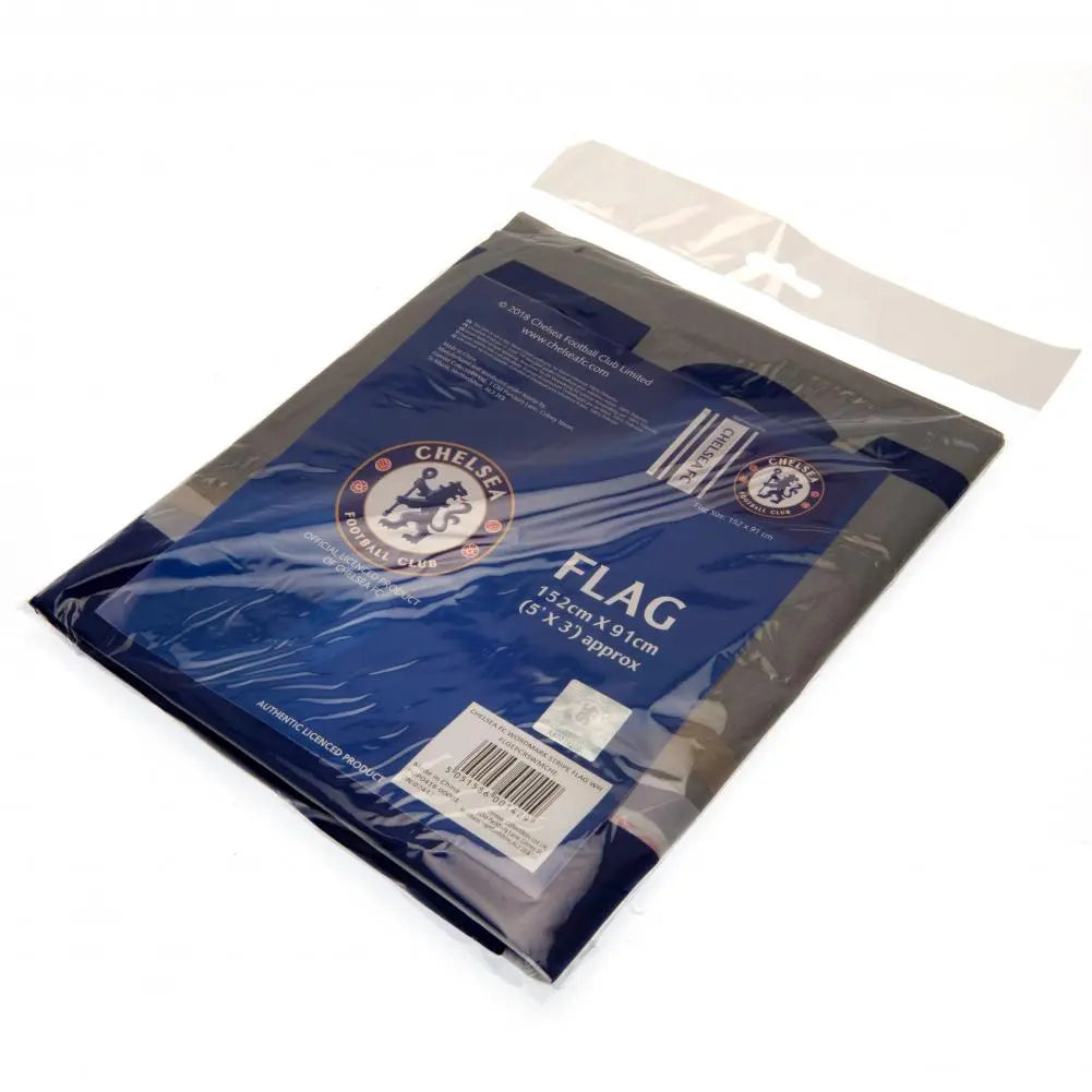 Chelsea FC Wordmark Flag Wrapped
