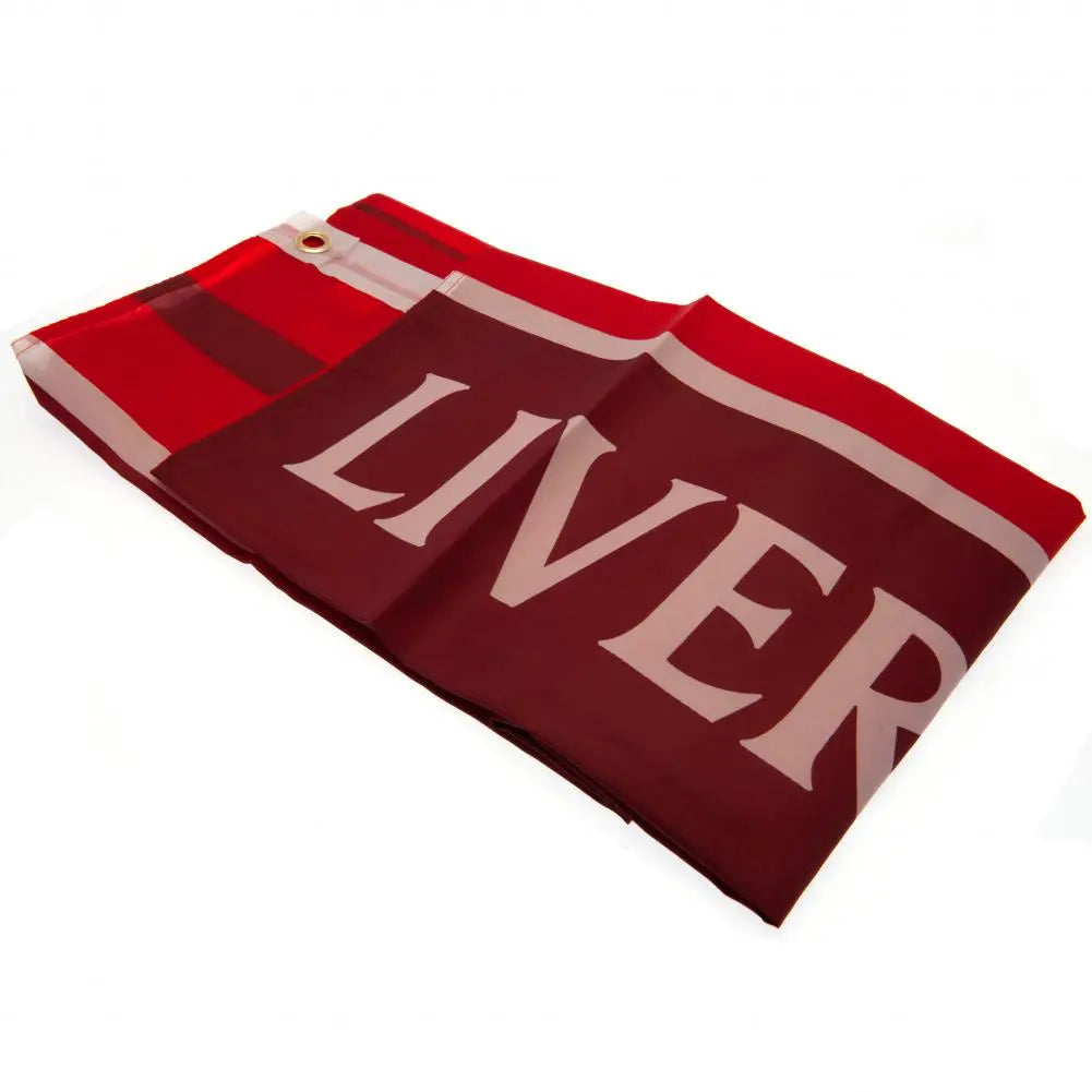Liverpool FC Wordmark Flag Football Gifts Online
