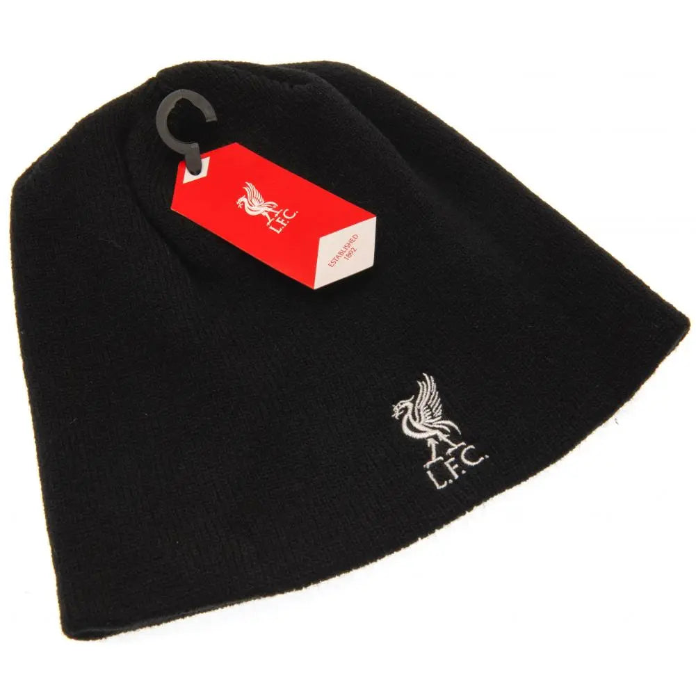 Liverpool FC Black Beanie Hat Football Gifts Online