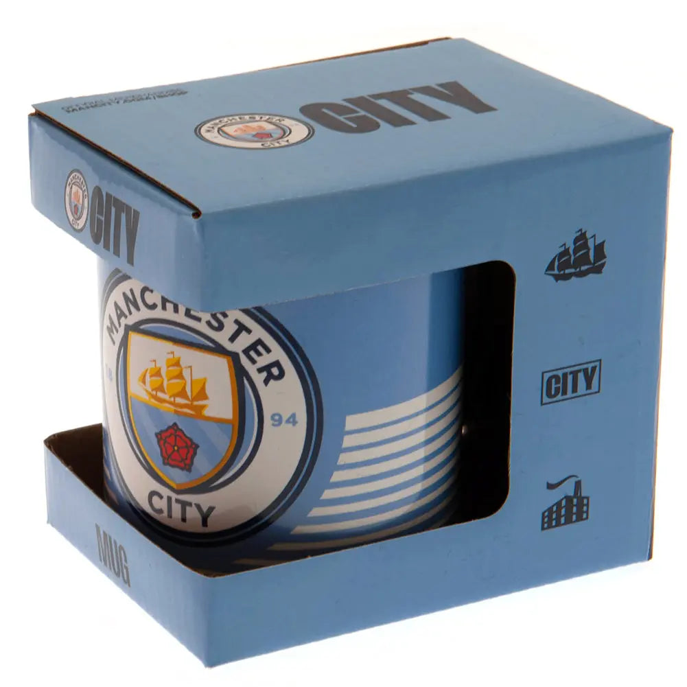 Manchester City Linea Mug Boxed