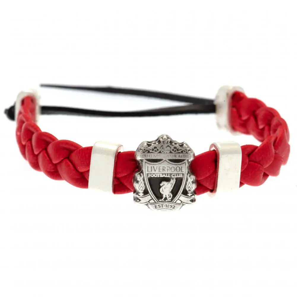 Liverpool FC PU Slider Bracelet Main