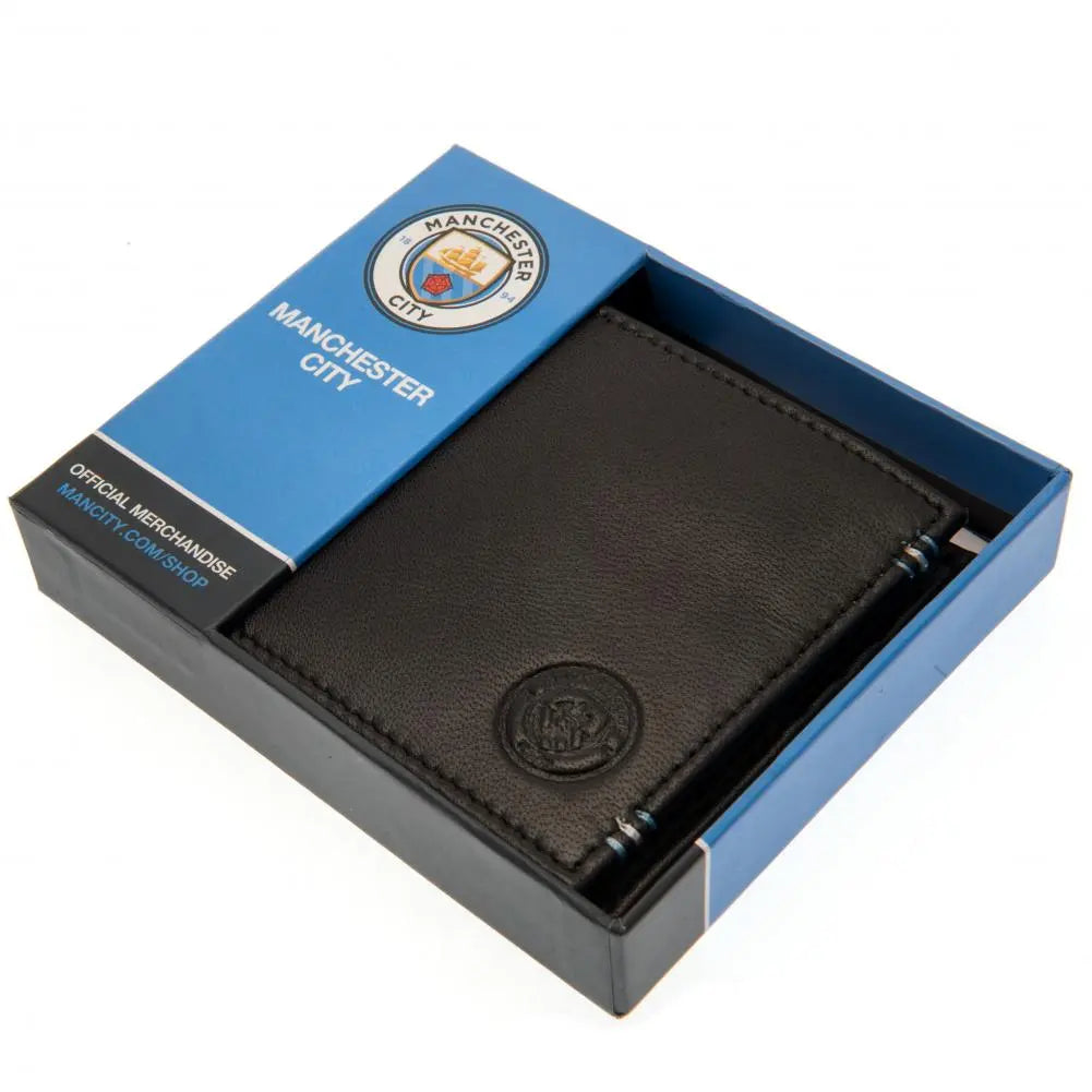 Manchester City Stitched Wallet Boxed