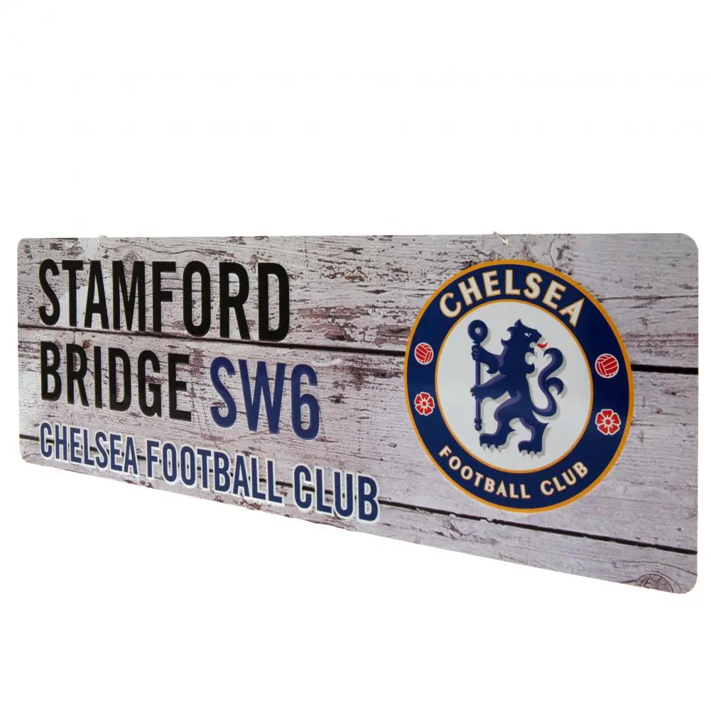 Chelsea FC Rustic Garden Sign Football Gifts Online