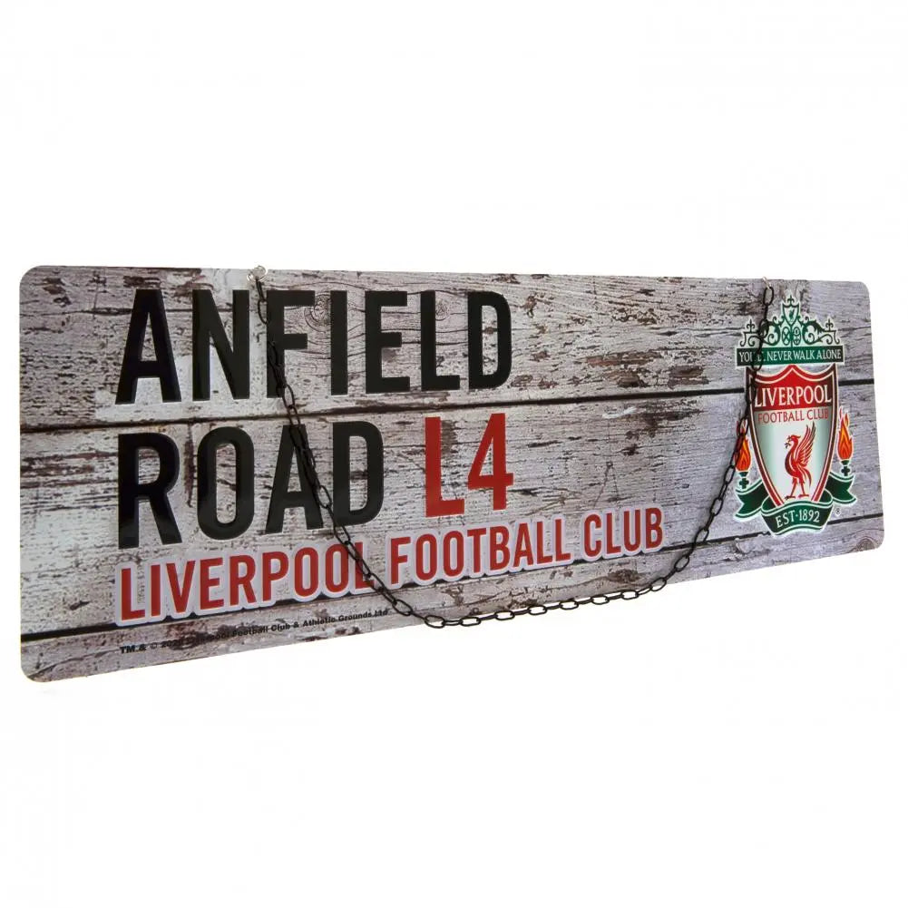 Liverpool FC Rustic Garden Sign Football Gifts Online