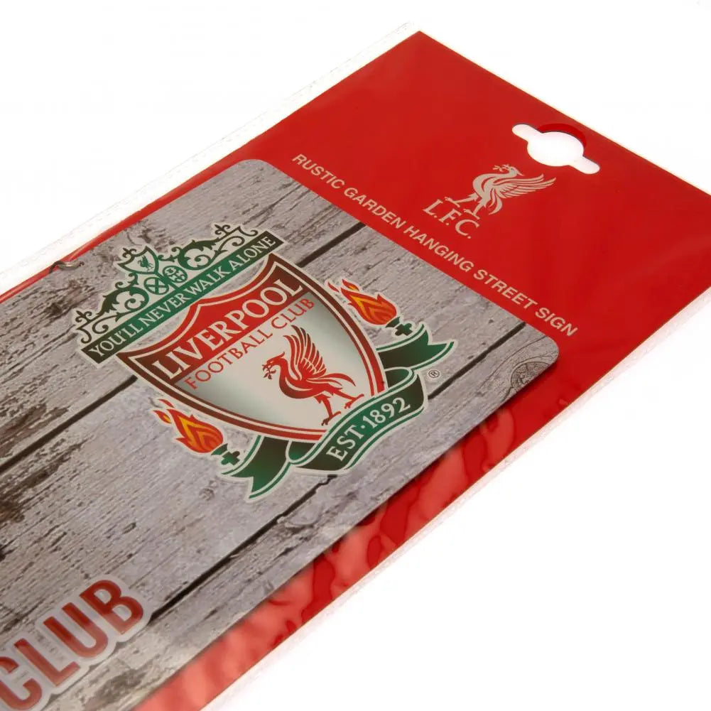 Liverpool FC Rustic Garden Sign Football Gifts Online