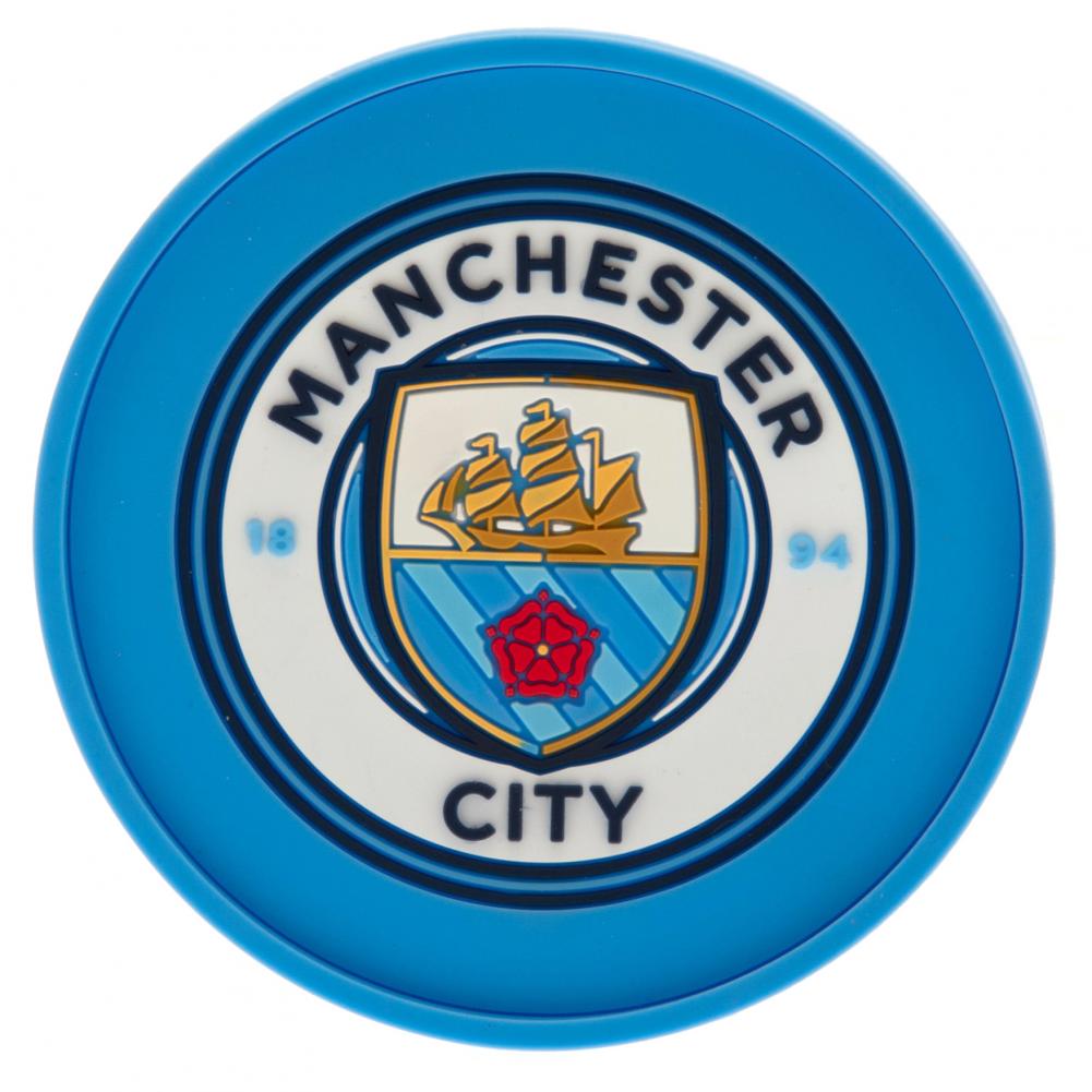 Manchester City Silicone Coaster