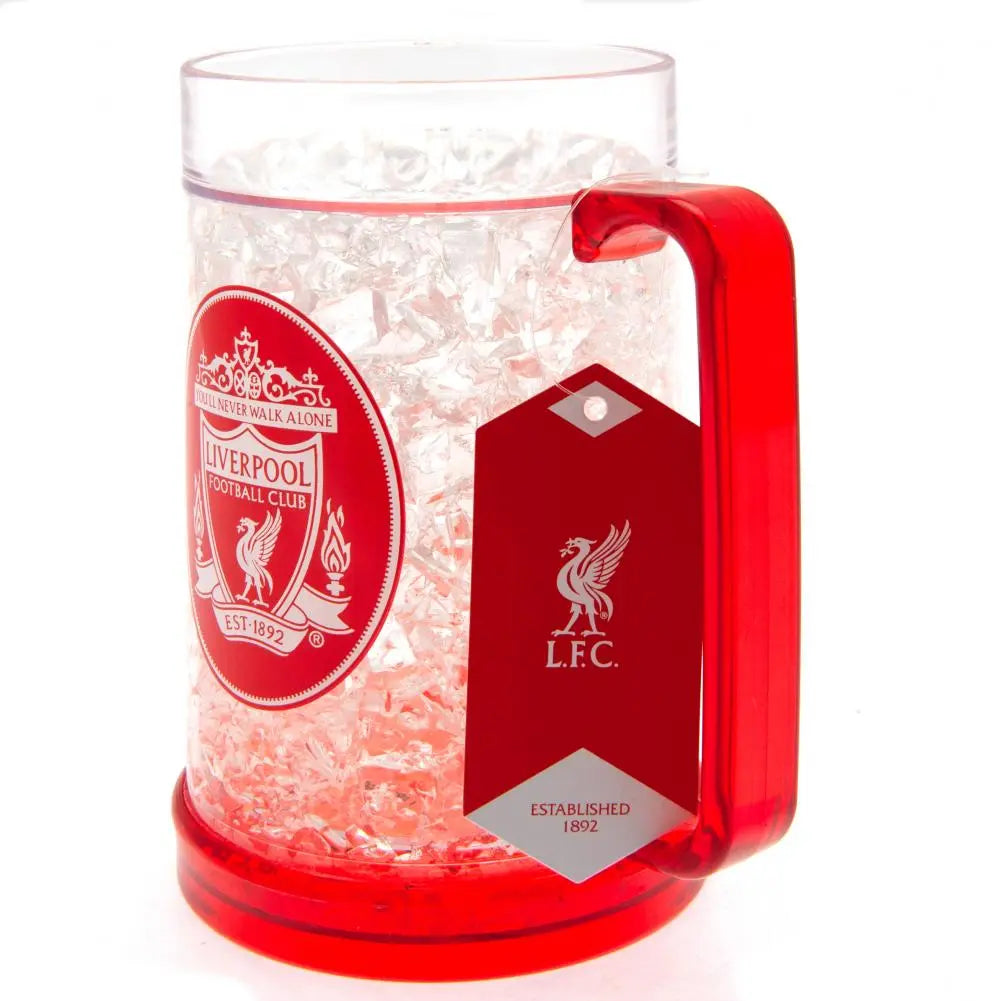 Liverpool FC Crest Plastic Freezer Tankard Football Gifts Online
