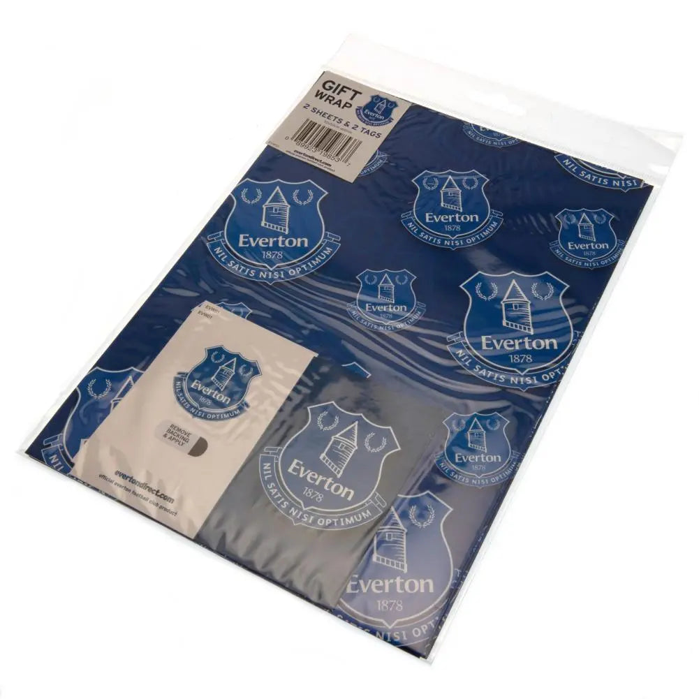 Everton Gift Wrapping Paper Football Gifts Online