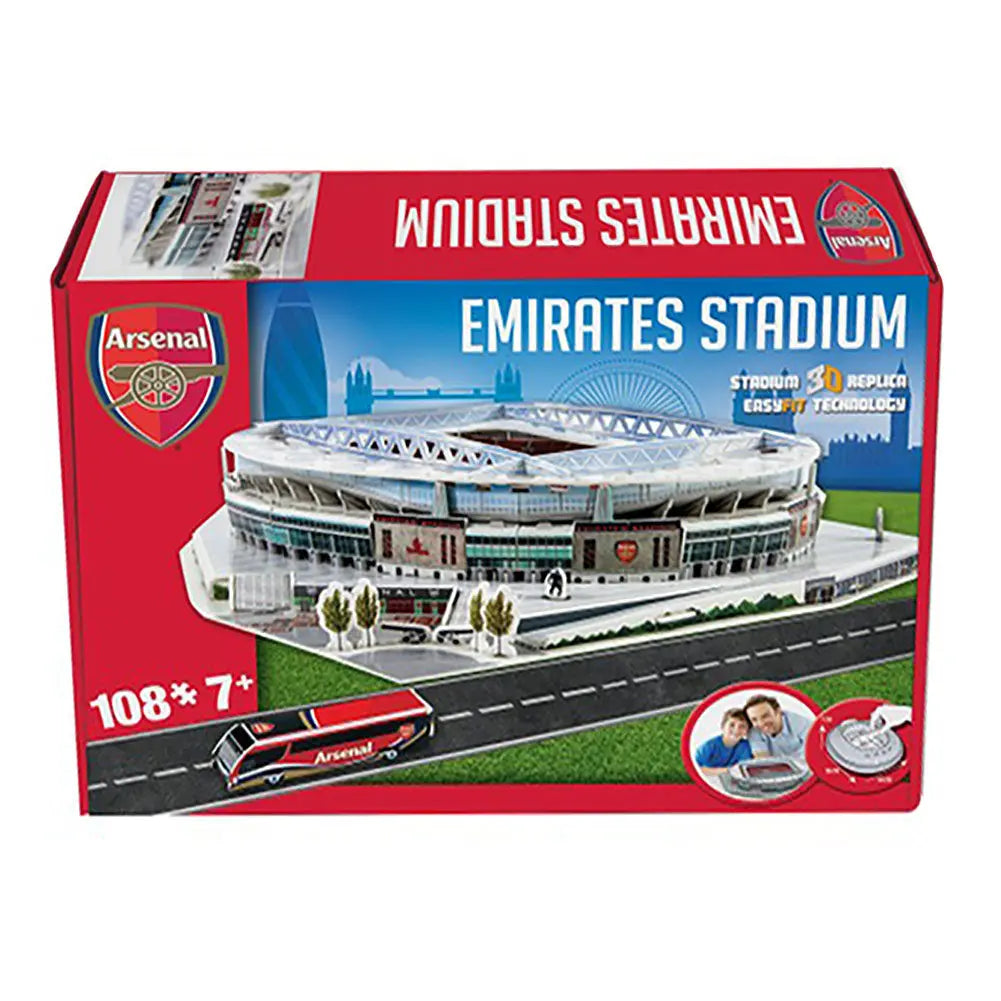 Arsenal FC Emirates Stadium 3D Puzzle in Box
