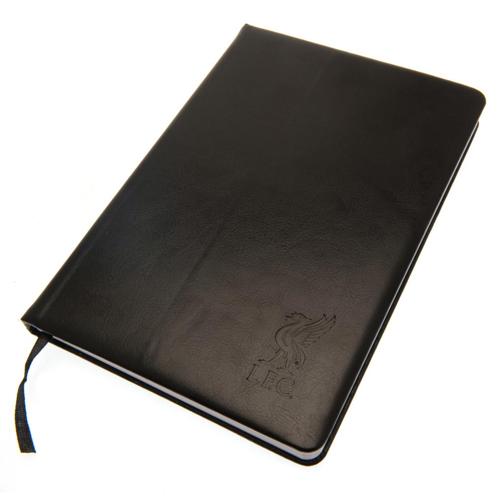 Liverpool FC A5 Black Notebook