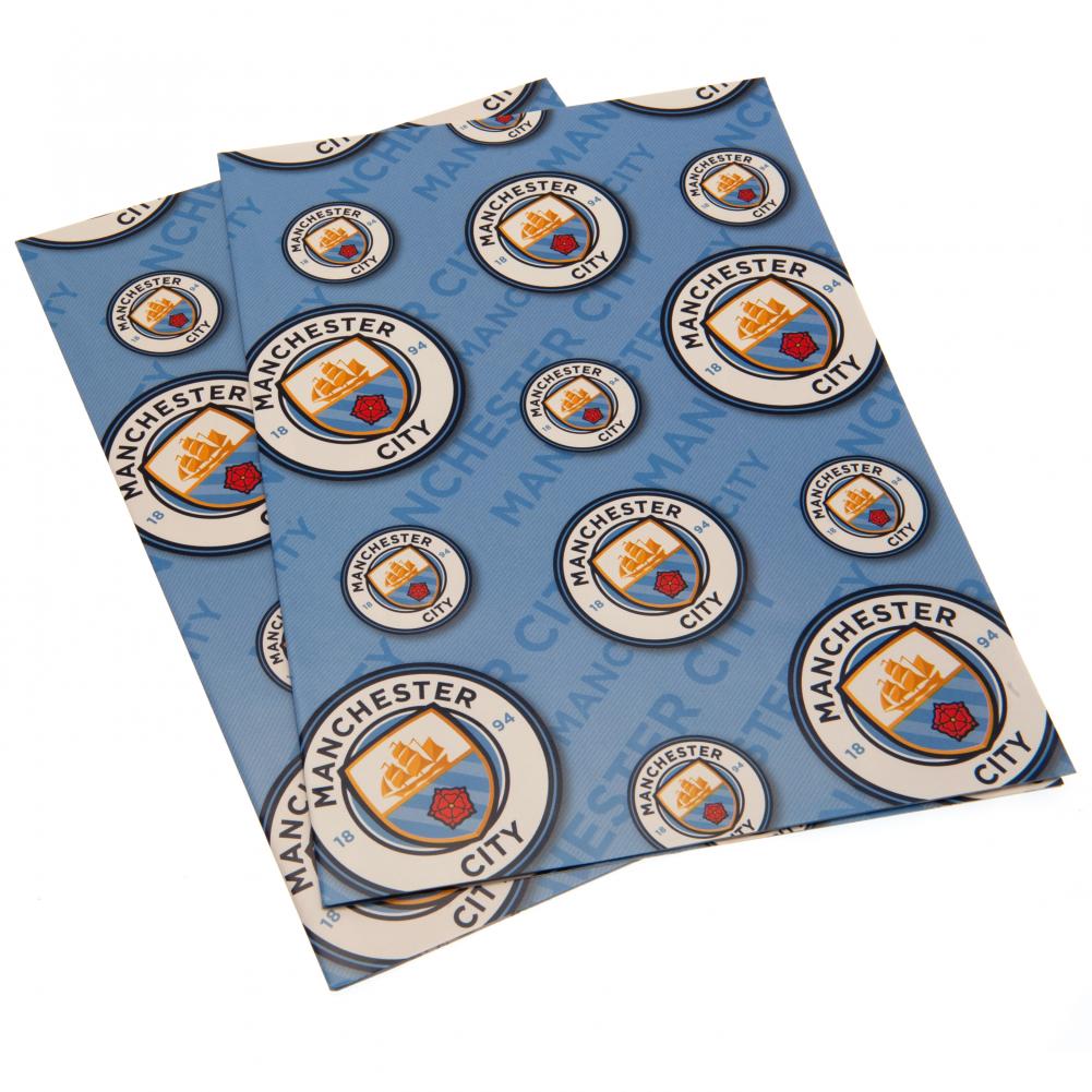 Manchester City Gift Wrapping Paper