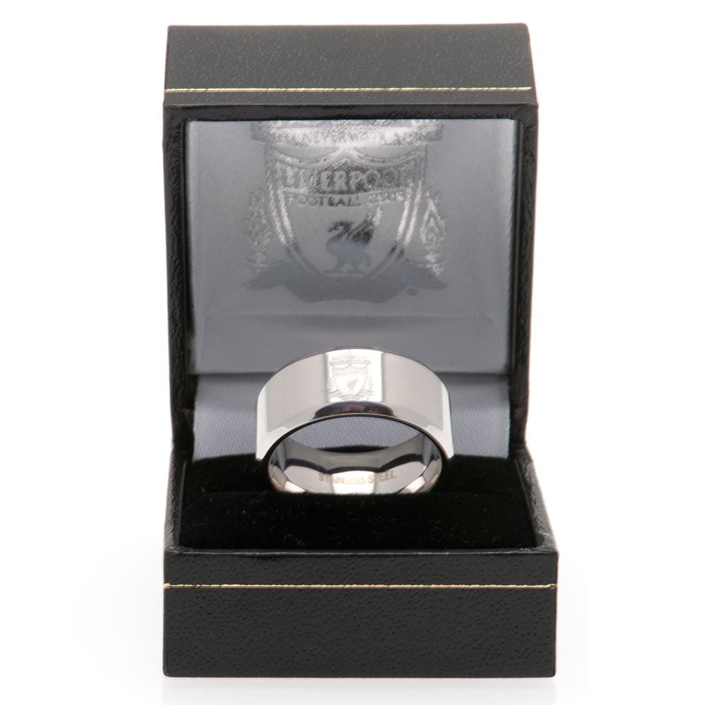Liverpool FC Large Band Ring in Box