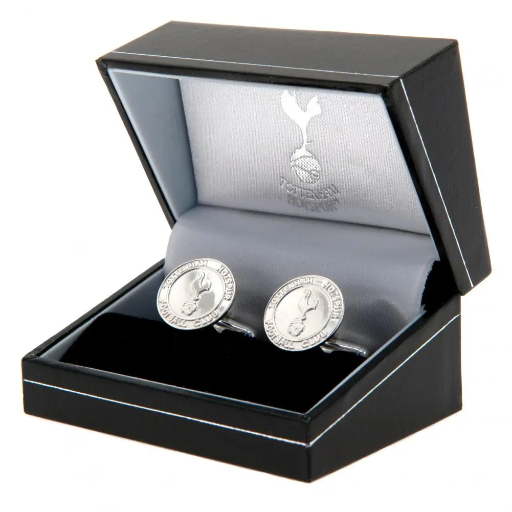 Tottenham Hotspur Sterling Silver Cufflinks Boxed