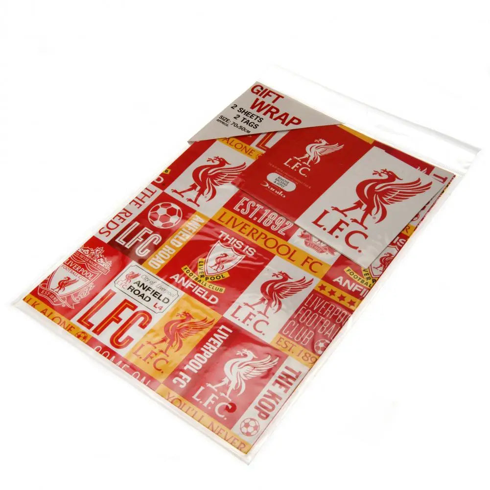 Liverpool FC Gift Wrapping Paper Football Gifts Online