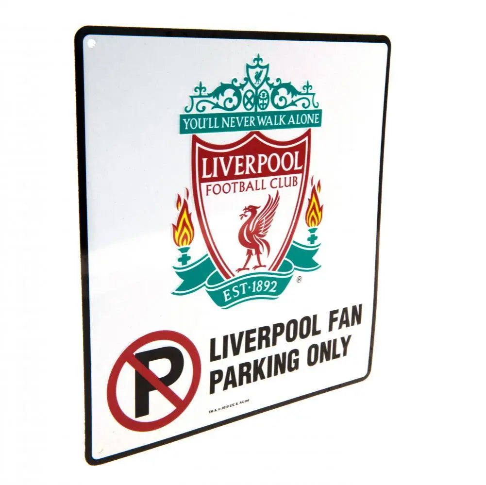 Liverpool FC No Parking Sign Football Gifts Online