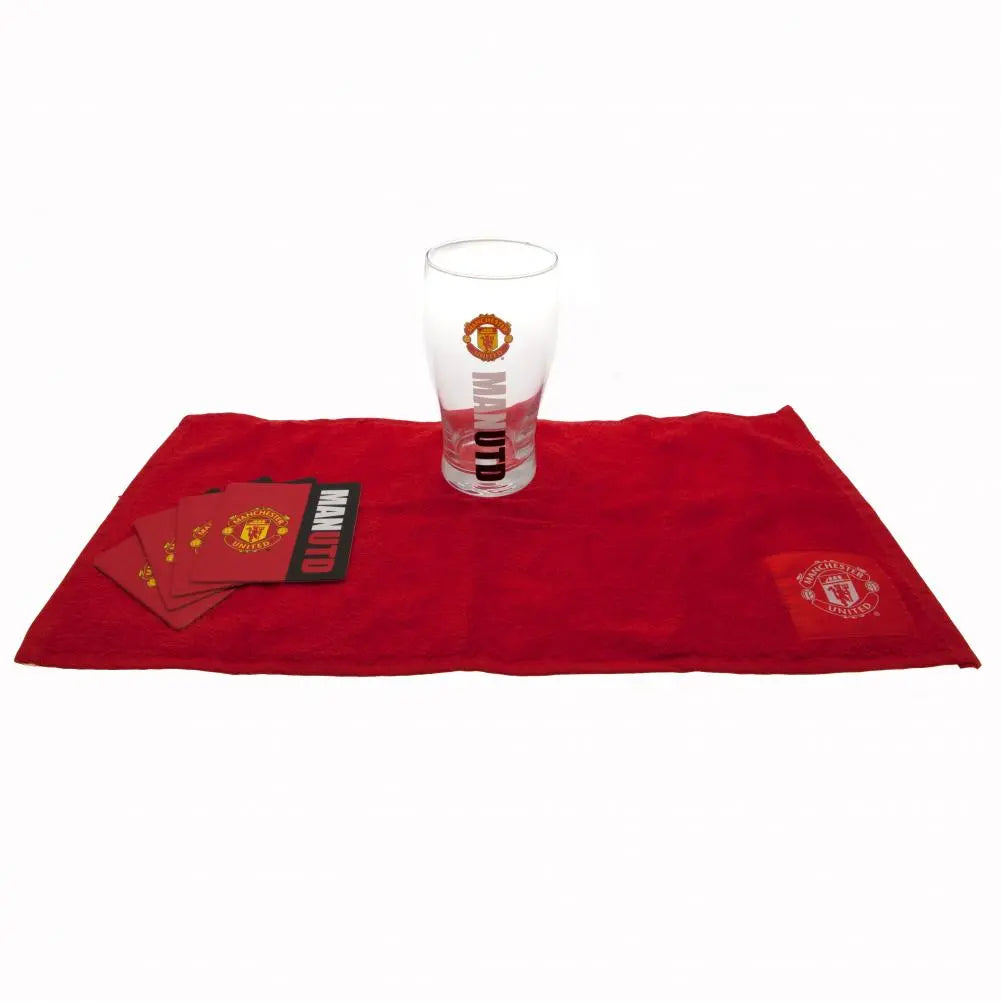 Manchester United Mini Bar Set Unwrapped