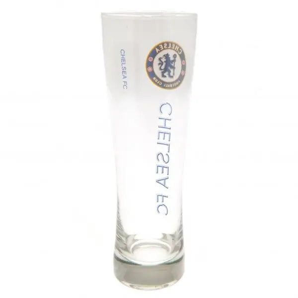 Chelsea FC Tall Beer Glass Back