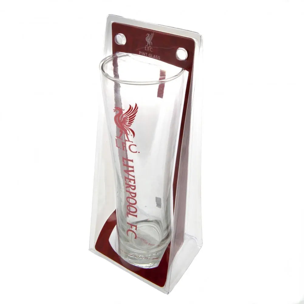 Liverpool FC Tall Beer Glass Football Gifts Online