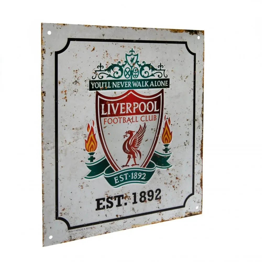 Liverpool FC Retro Logo Sign Football Gifts Online