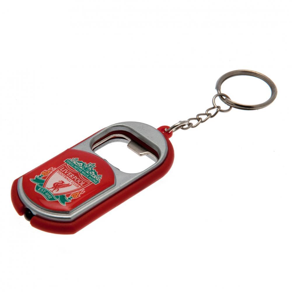 Liverpool FC Bottle Opener Keyring with Torch