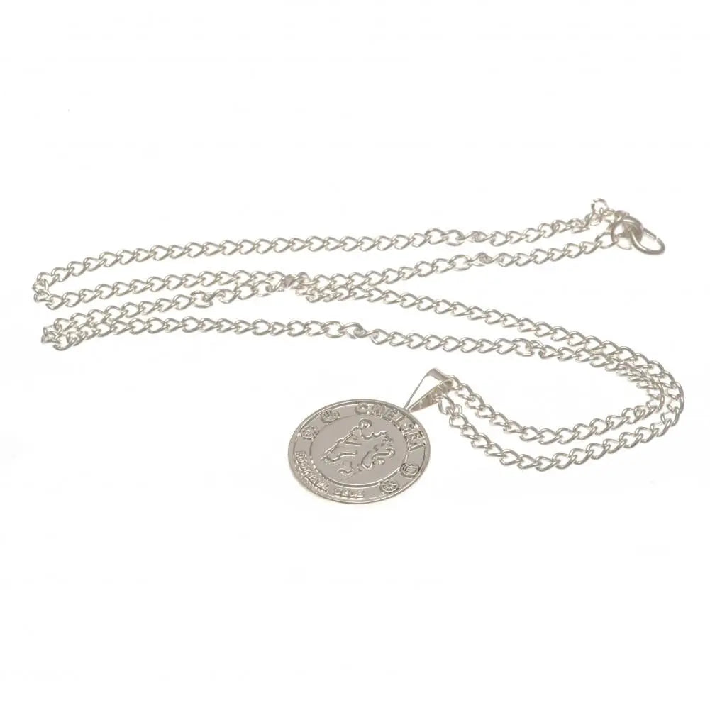 Chelsea FC Silver Plated Pendant Chain XL Main