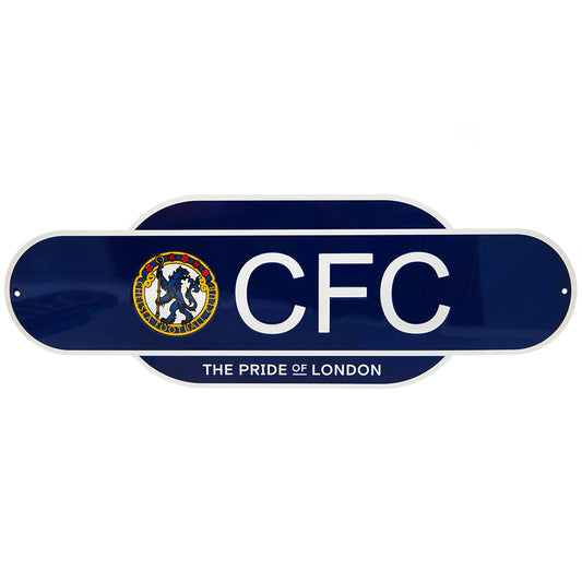 Retro Chelsea FC Sign