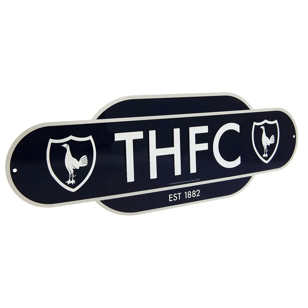 Tottenham Hotspur Colour Retro Sign Football Gifts Online