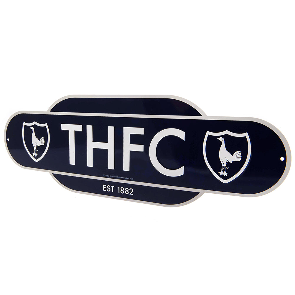 Tottenham Hotspur Colour Retro Sign