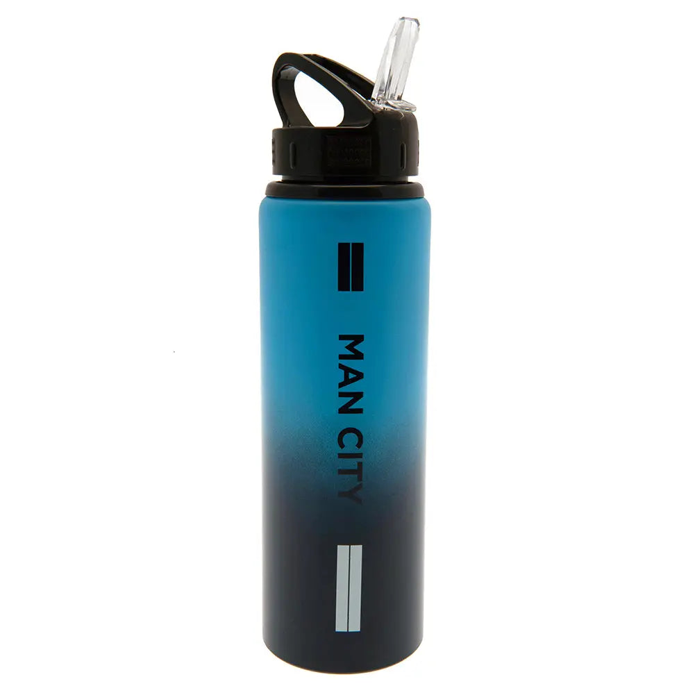 Manchester City Aluminium Drinks Bottle XL Side View