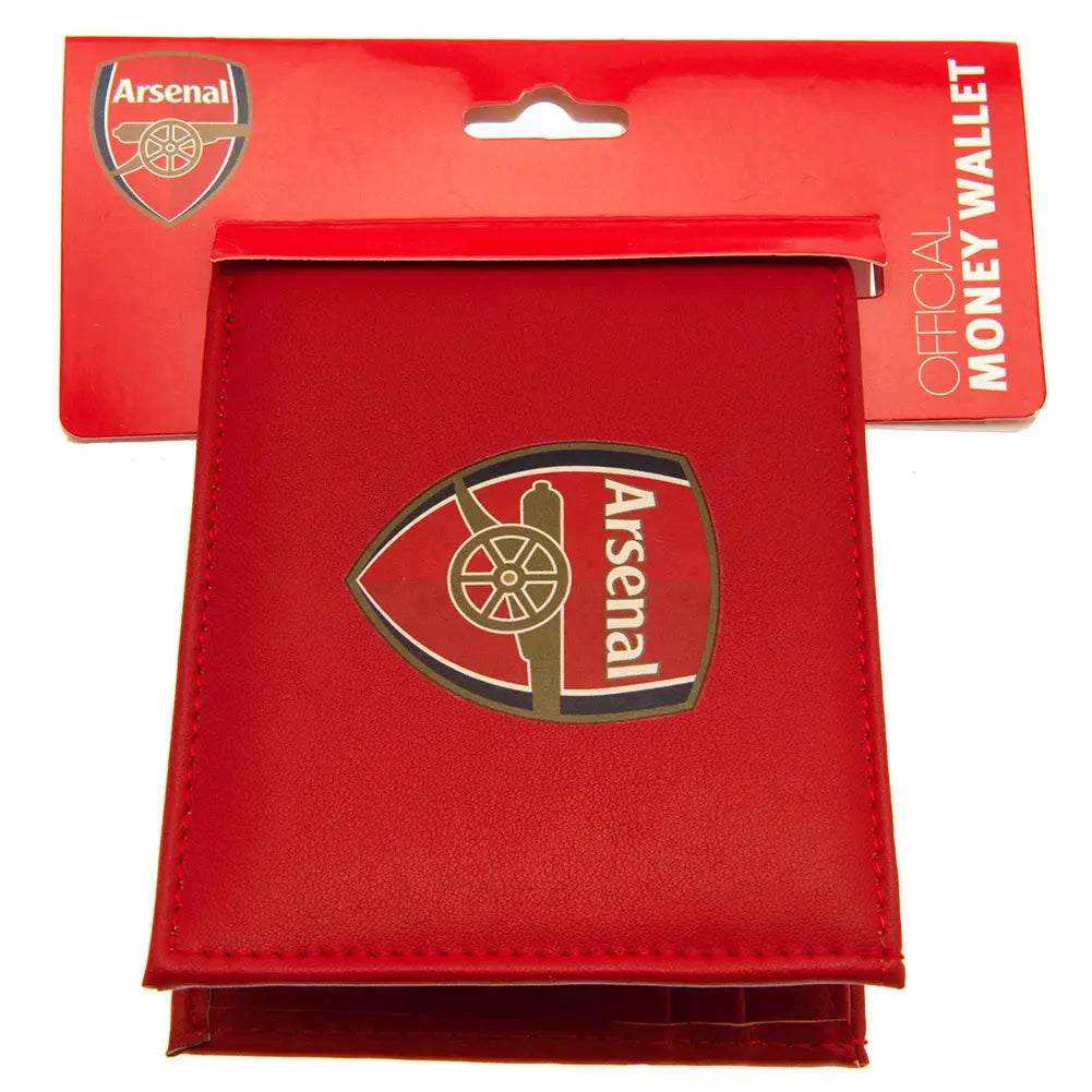 Arsenal FC Coloured PU Wallet Packaged