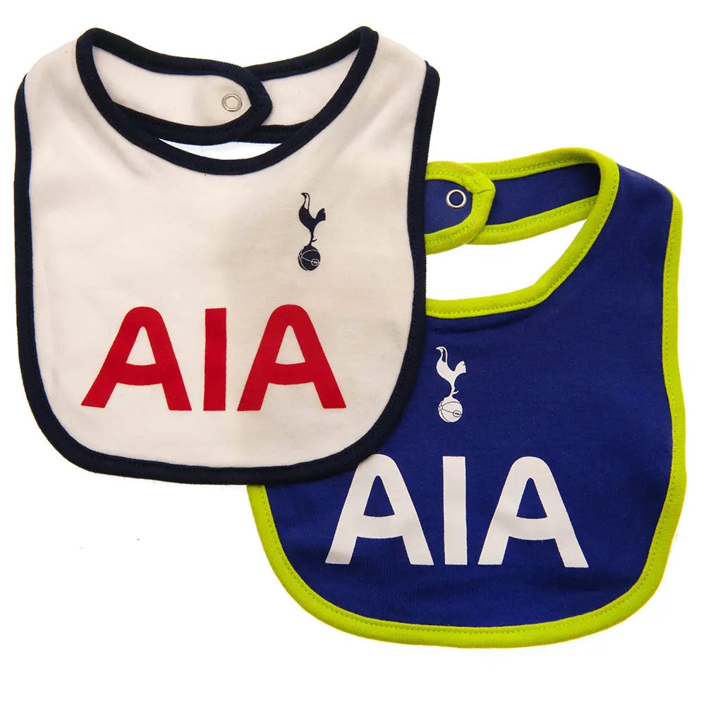 Tottenham Hotspur Baby Bibs (Pack of 2) Football Gifts Online