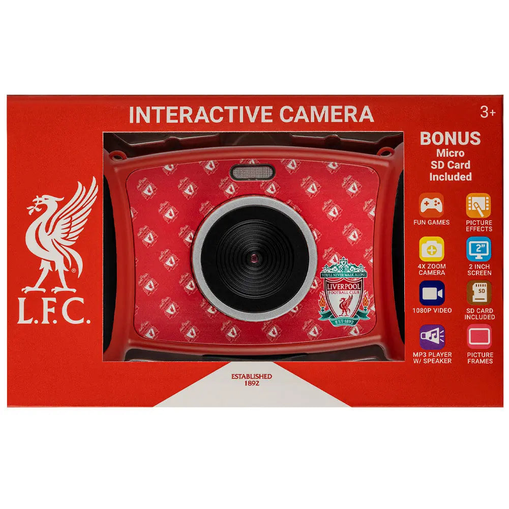 Liverpool FC Kids Interactive Camera Packaged
